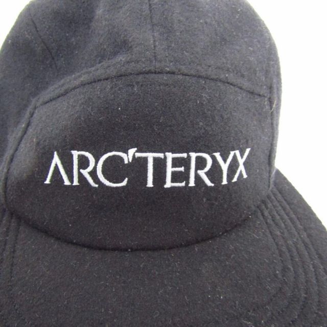 ARC'TERYX/アークテリクス 5パネル ラベル ハット キャップ 黒 ARC'TERYX（アークテリクス）の「ARC'TERYX/アークテリクス