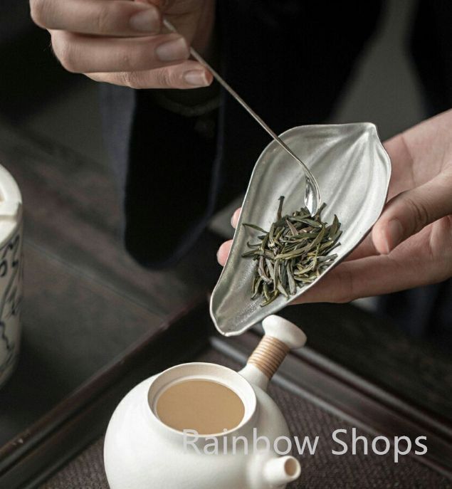 新品未使用】煎茶道具 茶合 さごう 茶量 茶匙 お茶 茶葉 茶箕