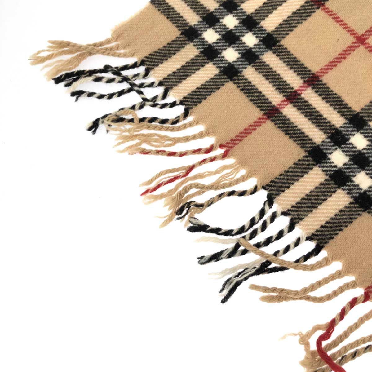 Burberry チェック柄 ウールブランケット BURBERRY ウールブランケット