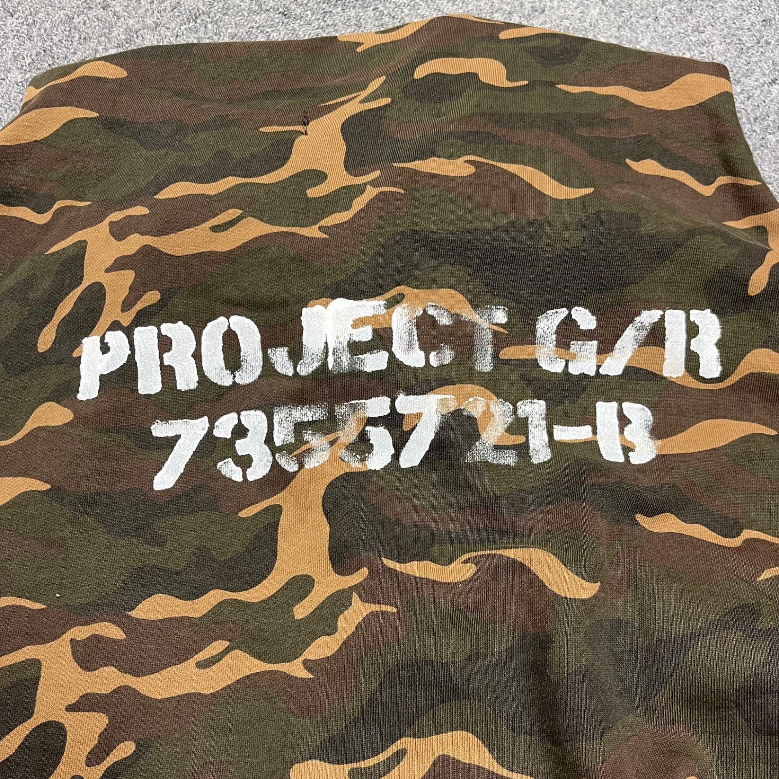 参考上代44000円 PROJECT G/R NUBIAN別注 ZYGON ZIP HOODIE ザイゴン 