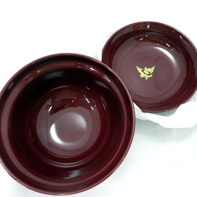 我々だ　エンブレムお椀(曼荼羅ver)　箸　動画祭鑑賞セット 我々だ エンブレムお椀(曼荼羅ver) 箸 動画祭鑑賞セット