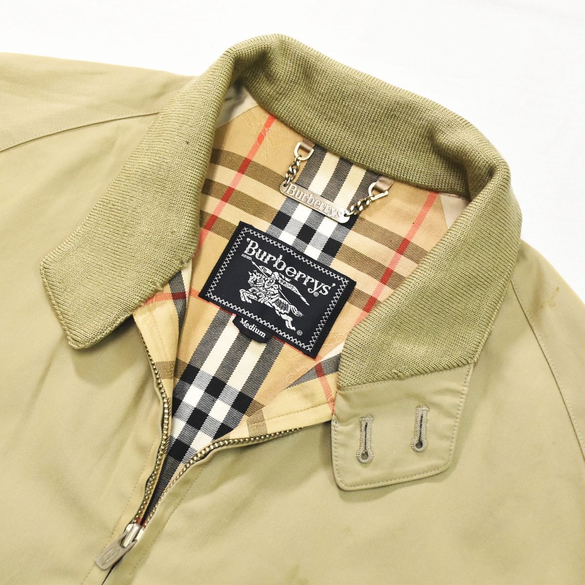 .t .様 バーバリー ハリントンジャケット ノバチェック シャドーホース バーバリー♢ノバチェック スイングトップ ハリントンジャケット