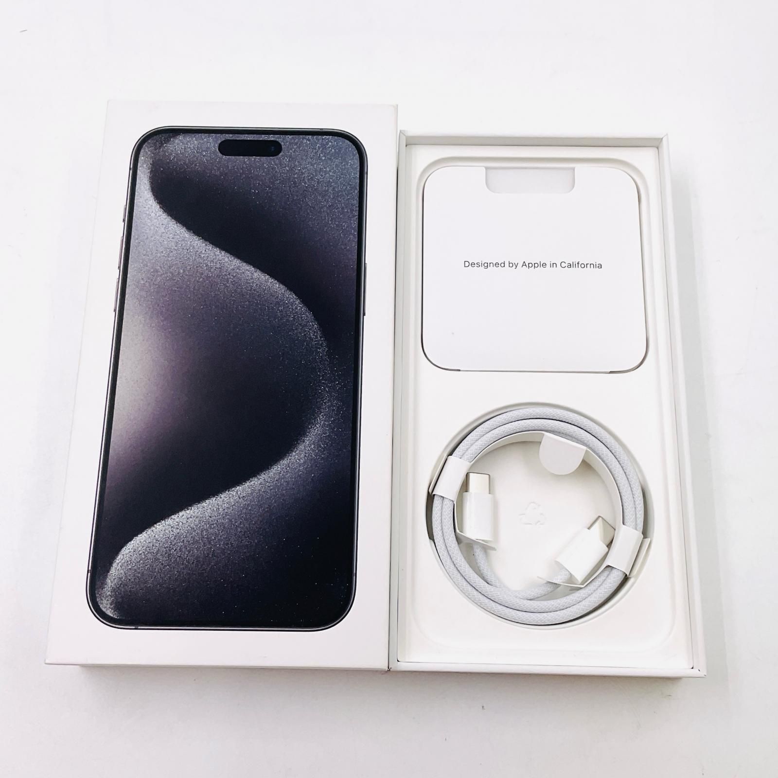 即配【ほぼ未使用】docomo◯iPhone 15 Pro 256GB 100％ 未使用 iPhone 15 Pro 256 GB SIMフリー ブラック 本体｜Yahoo