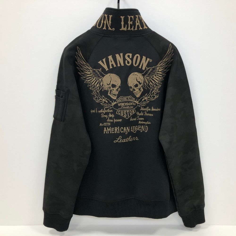 07w6054 バンソン VANSON Lサイズ メンズ トラックジャケット ジャージ 