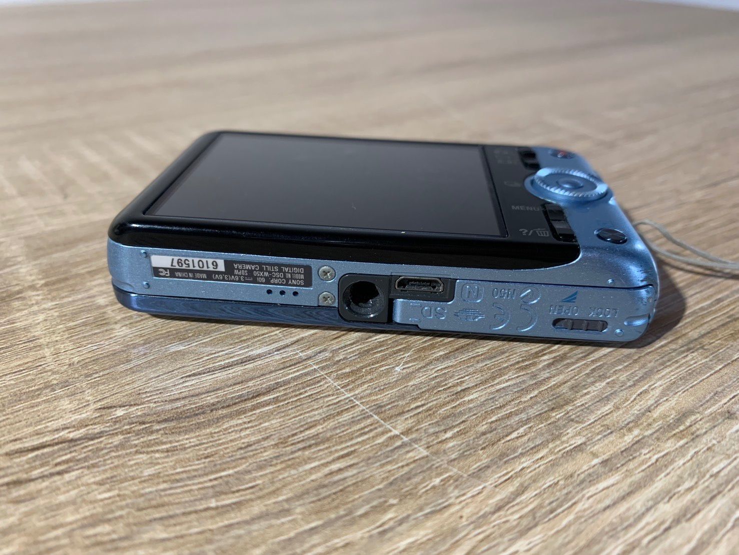 ブルー デジカメ