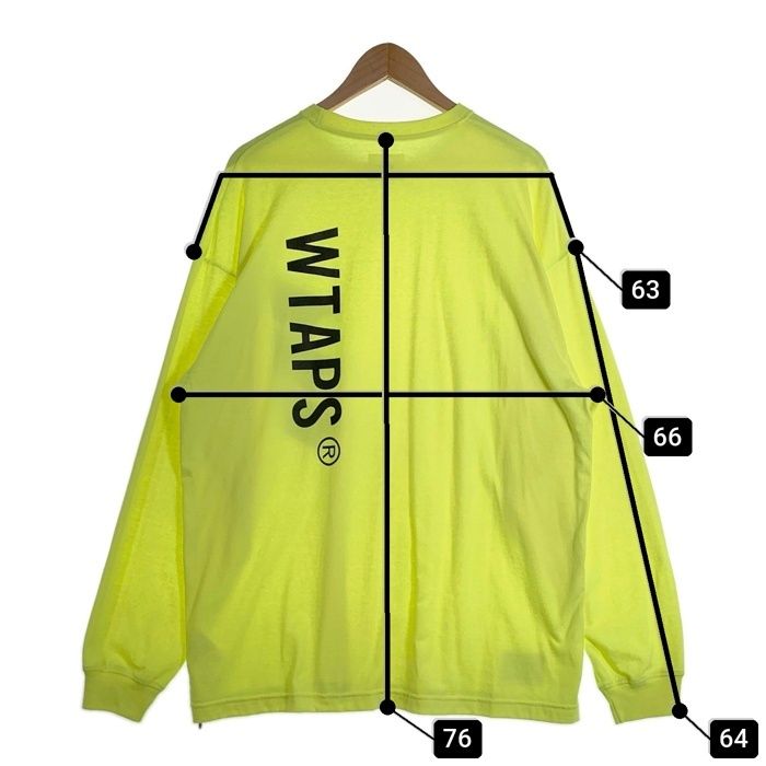 WTAPS ダブルタップス 25SS WOUND LS CTPL プリント ロングスリーブT