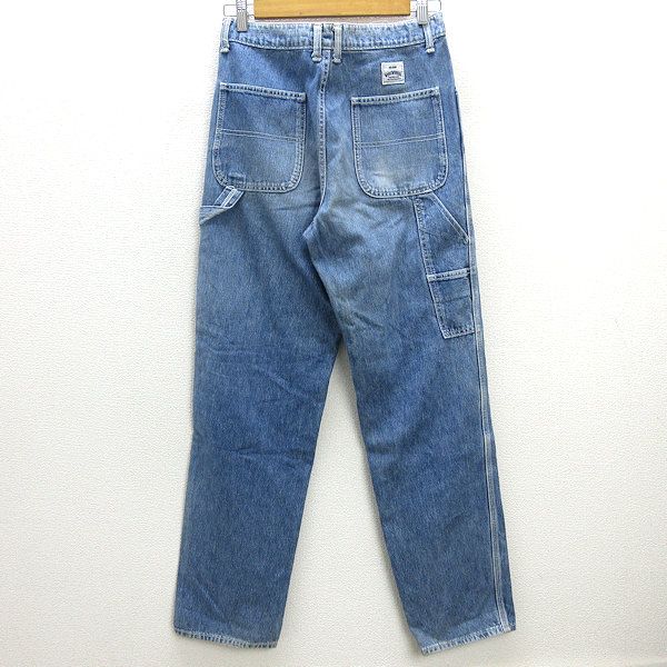 G■WORLD WORKERS/ワールドワーカーズ デニムパンツ/ジーパン【74cm】青/men's/152【中古】■