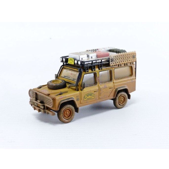 MINI GT レンジローバー キャメルトロフィー フィギュア セット 1/64 MINI GT レンジローバー キャメルトロフィー フィギュア セット