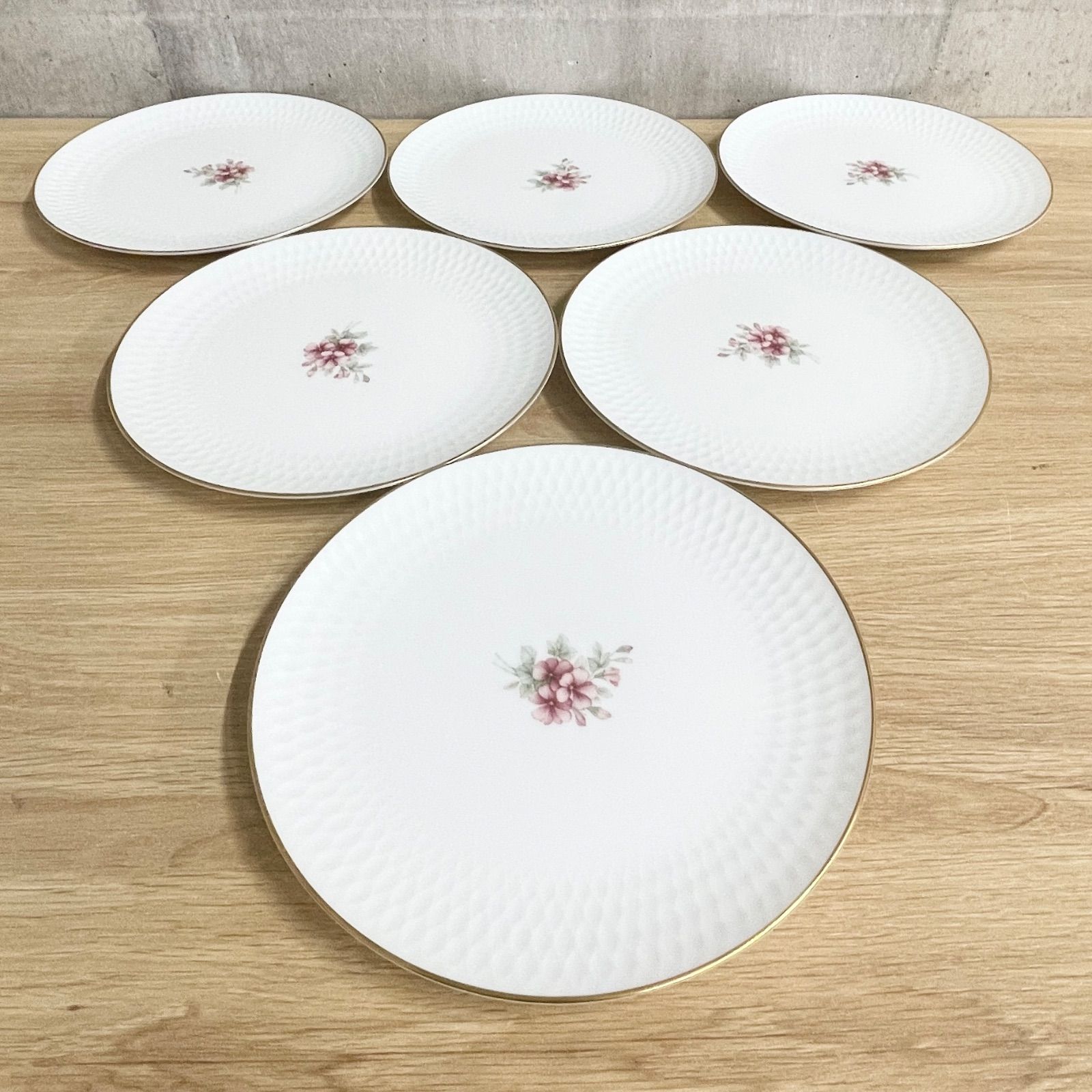 ノリタケ　ダイヤモンドコレクション　プレート　7枚 Noritake ノリタケ ダイヤモンドコレクション プレート6枚セット