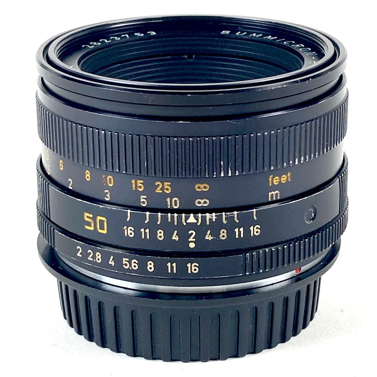 Leica Rレンズ　ズミクロン R50mm F2 フード組込 Leica Rレンズ ズミクロン R50mm F2 フード組込 【公式通販】