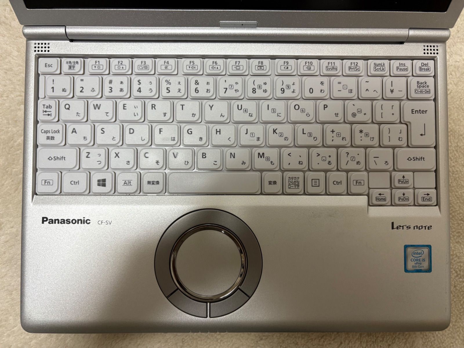 良品/累積1930時間】Panasonic Let's note CF-SV8 Windows11