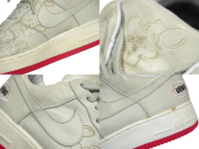 05年製 世界500足限定 ナイキ Air Force 1 LOW UENO SAKURA 309360-001 エアフォースワン 上野 桜モデル 9  27cm 中古 55529 - メルカリ