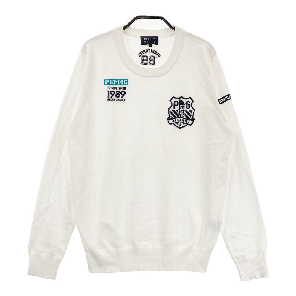 サイズ：1 PEARLY GATES パーリーゲイツ 30周年 ニットセーター