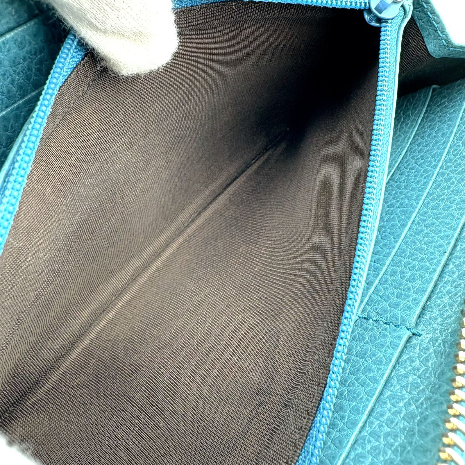 箱付／美品 】GUCCI グッチ GG インターロッキングG ラウンド