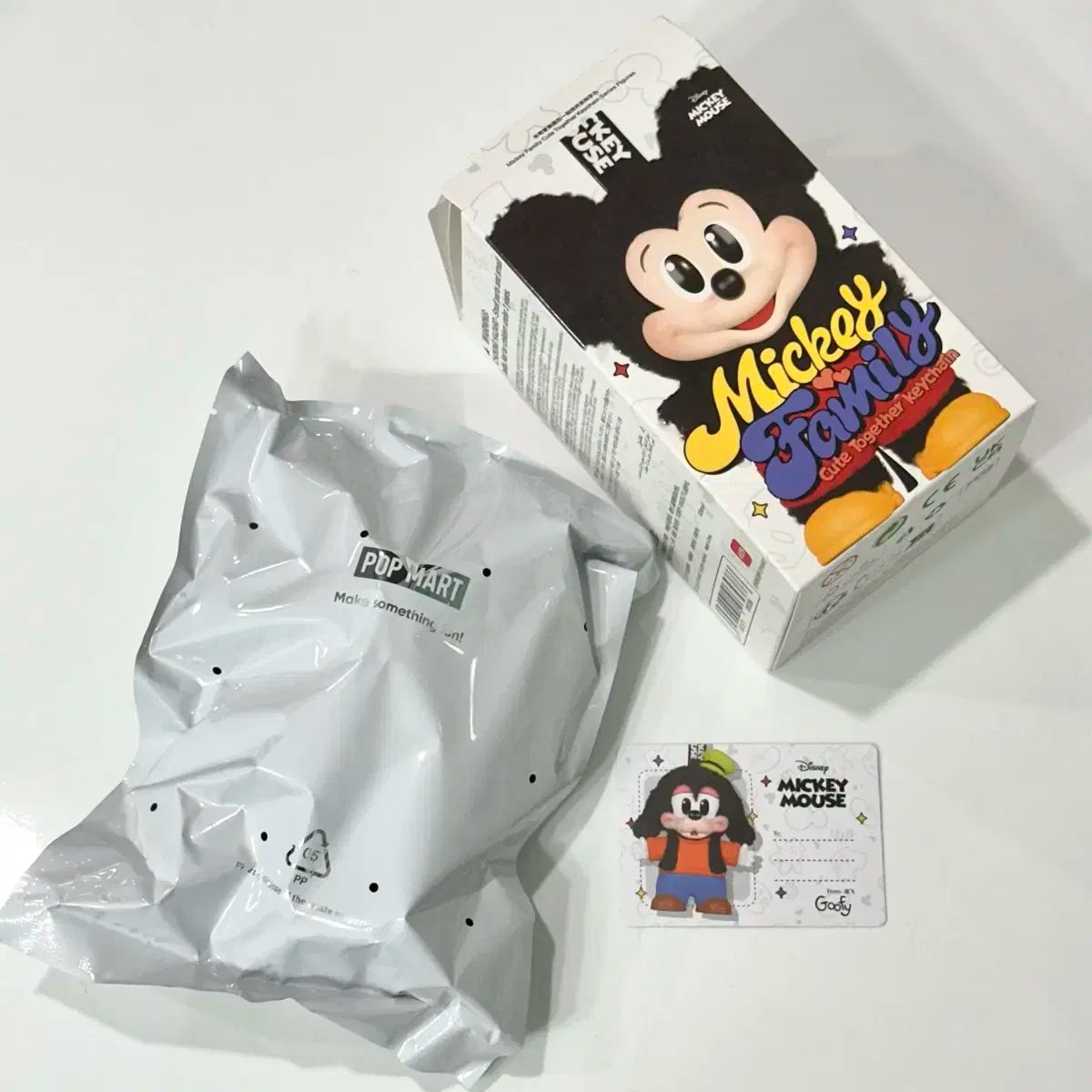 ポップマート ミッキーファミリー ドナルド グーフィー 内袋未開封 箱