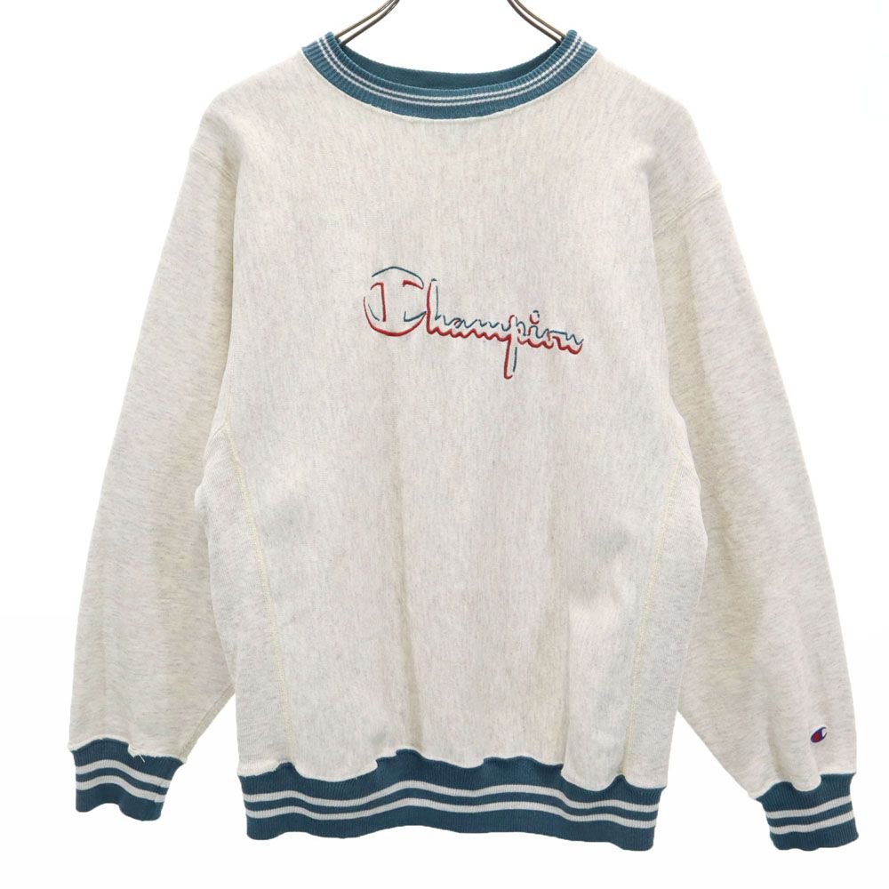 チャンピオン 90s USA製 オールド 刺繍タグ 長袖 リバースウィーブ 