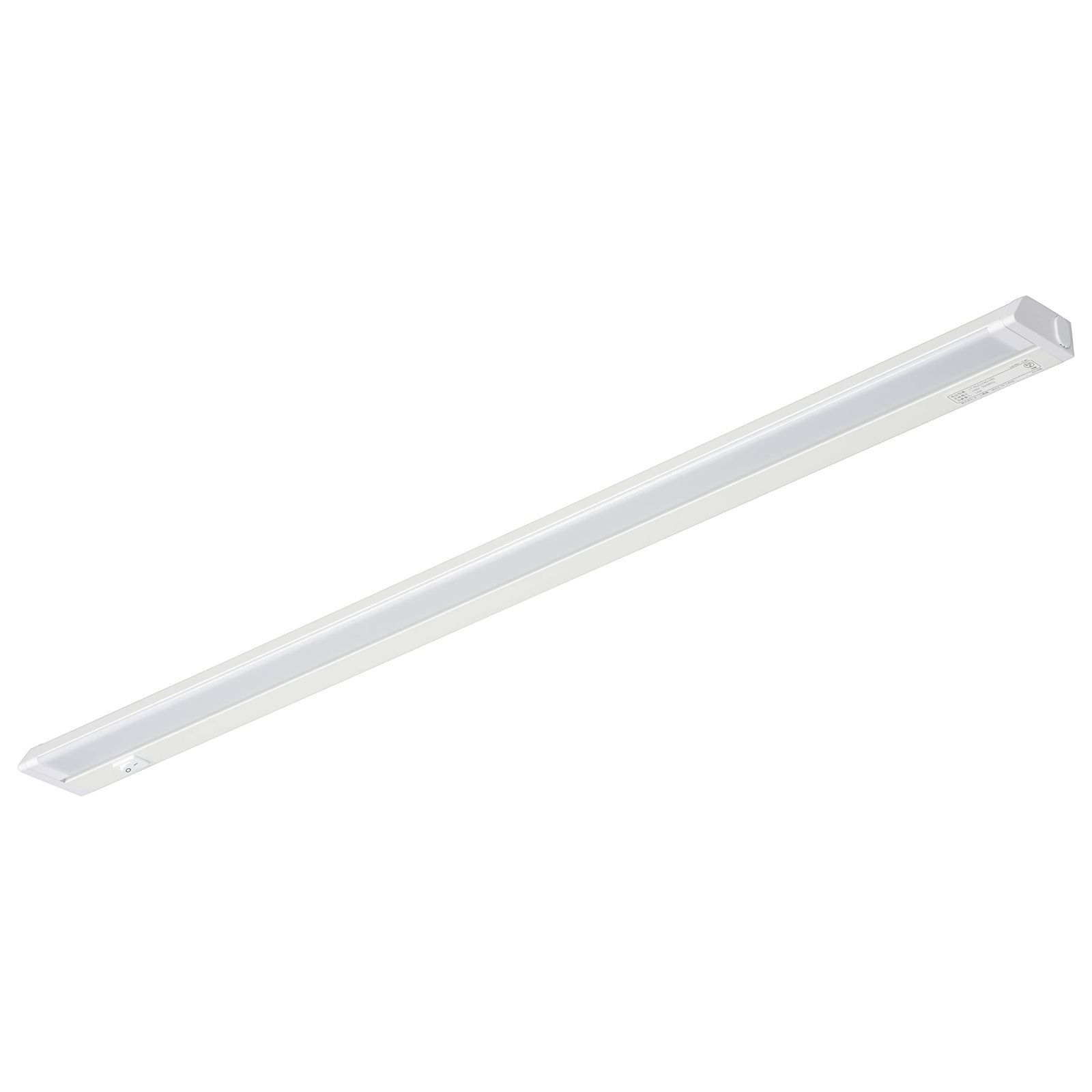Color 昼光色_Size 14W形_Style 本体 オーム OHM 電機 LEDイーブライトスリム多目的灯 コンセント式 昼光色 14W 857mm バーライト スリムライト ニッチライト キッチンライト 棚下灯 LT-NLES14D-HN 06-40