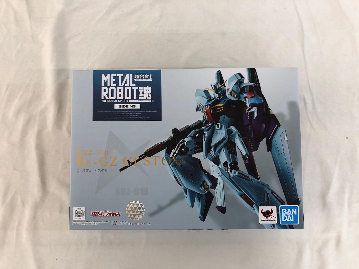 未開封】L ROBOT魂 SIDE MS RGZ-91B リ・ガズィ・カスタム Re-GZ 