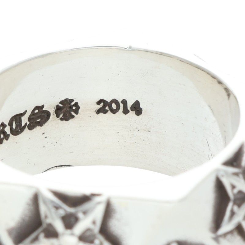 クロムハーツ PENTAGON STAR ペンタゴンスター シルバーリング メンズ 18号 WWW_SHINETEETH_COM