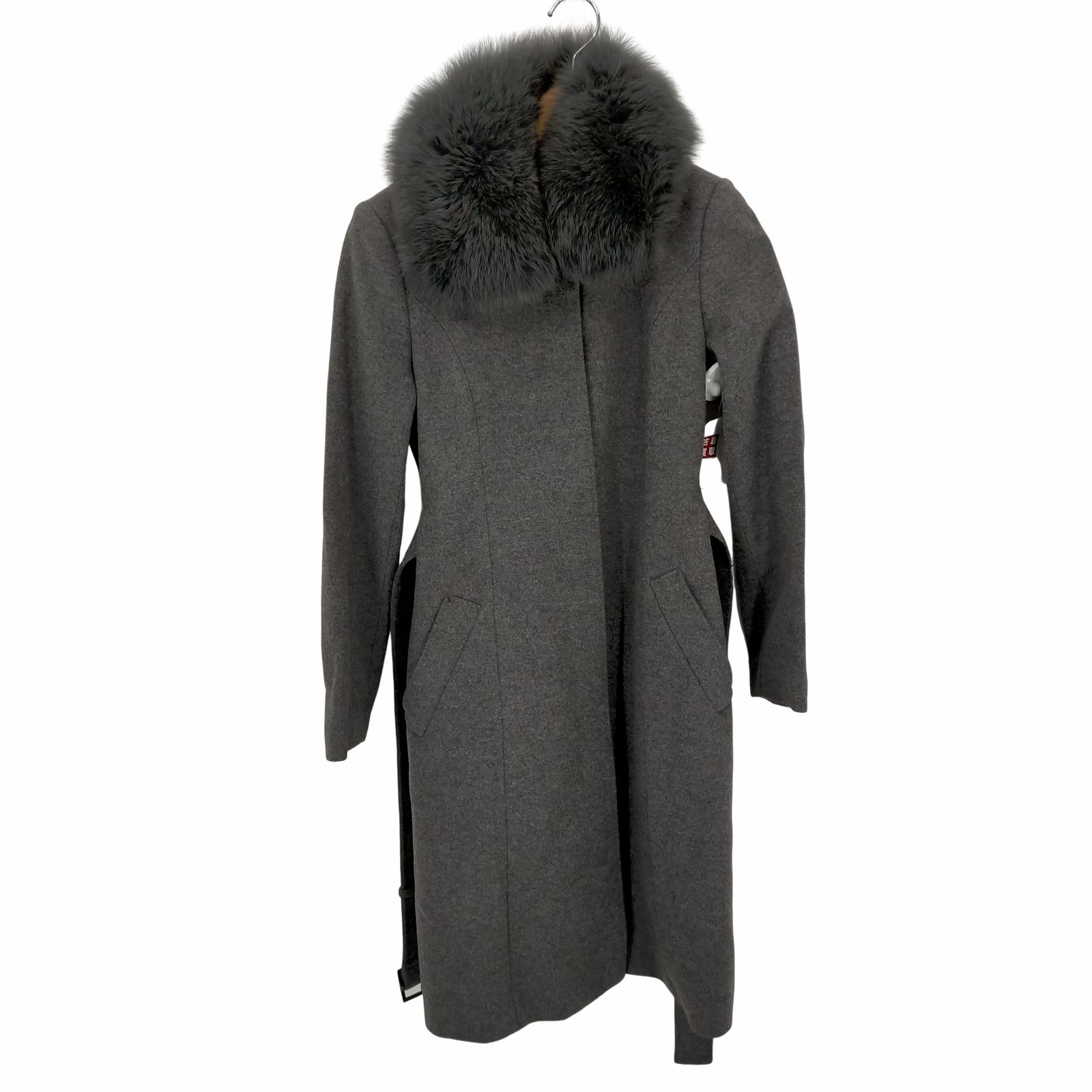 NATURAL BEAUTY カミシア混ウールコート 38