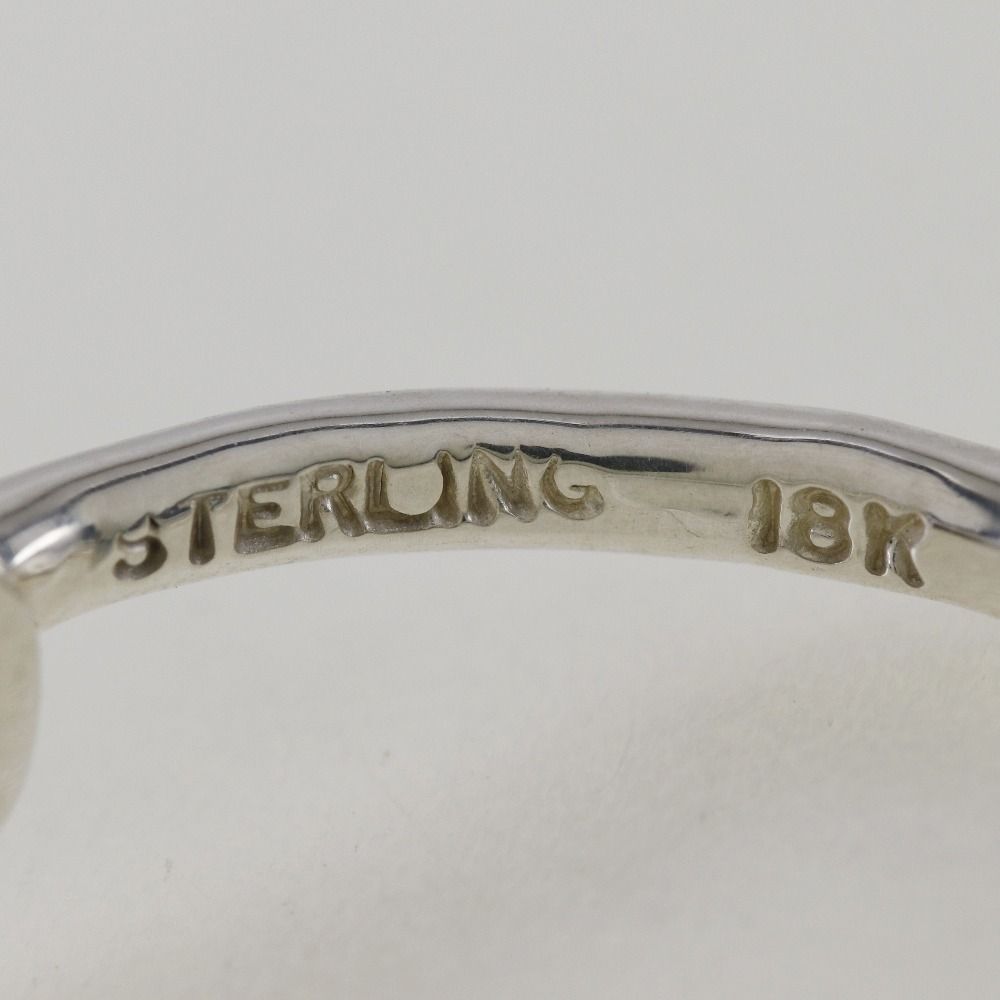 TIFFANY&Co.】ティファニー ラブノット シルバー925×K18イエロー