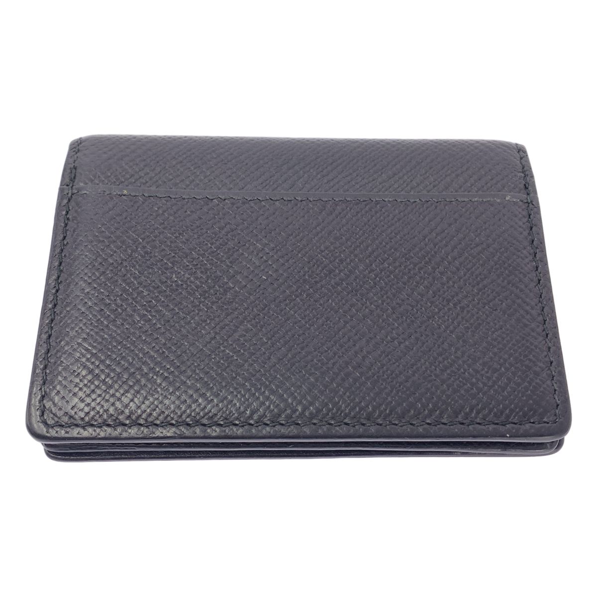 smythson / スマイソン | レザー カードケース 名刺入れ | ブラック 