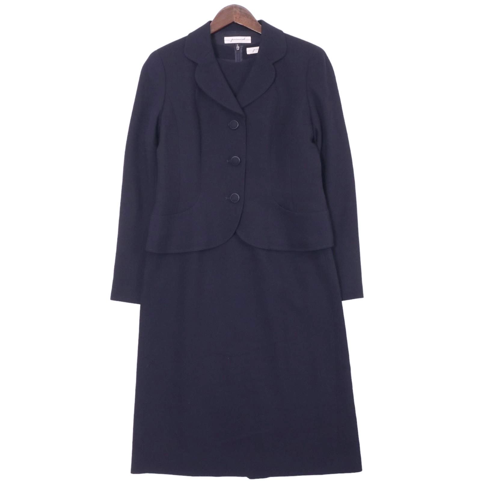 プリミッシュ アンサンブルスーツ 9 レディース ダークネイビー/濃紺  