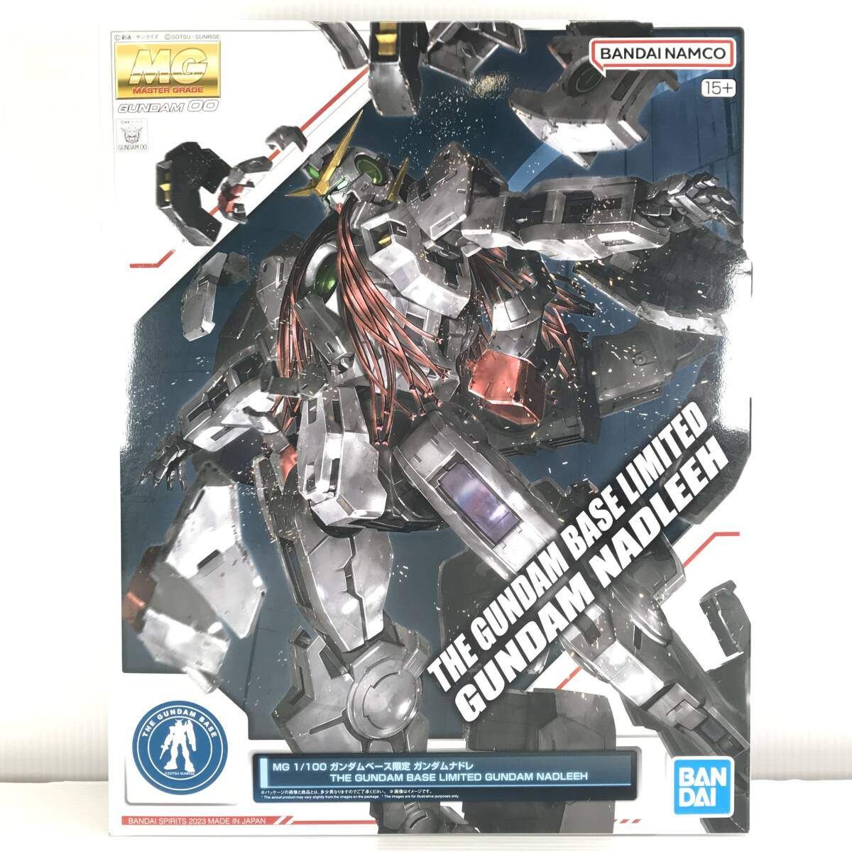 BANDAI SPIRITS プラモデル 1|100 MG GN-004 ガンダムナドレ 機動戦士ガンダム00 ダブルオー ガンダムベース 内袋未開封