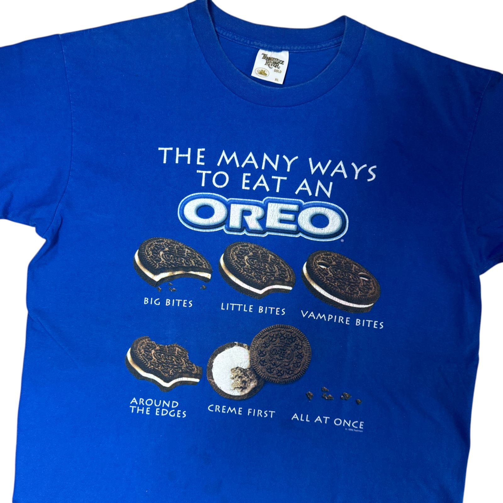 90s OREO いろいろな食べ方 プリント Tシャツ XLサイズ オレオ 企業T 