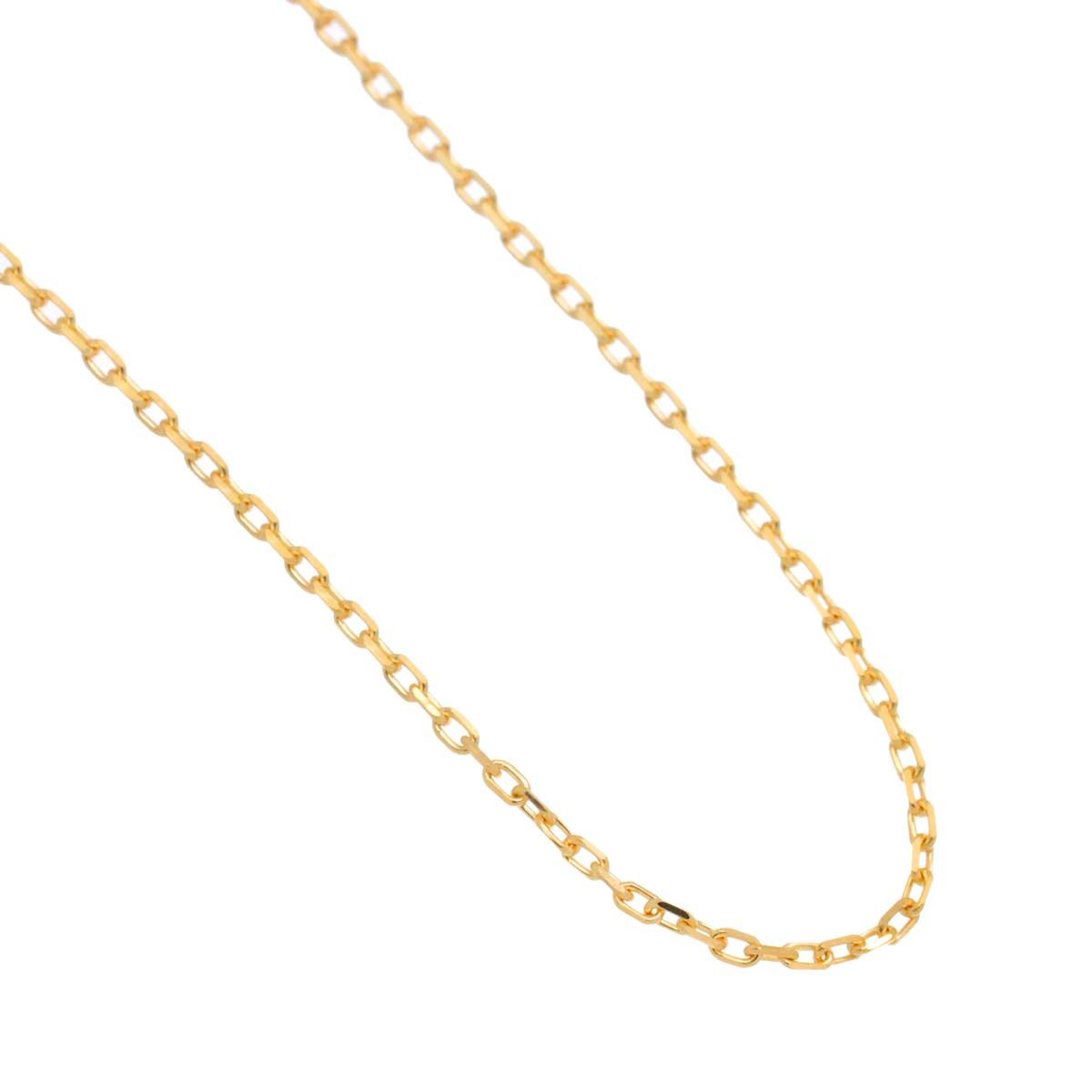 カルティエ Cartier チェーン ネックレス 46cm K18 YG イエローゴールド 750 Necklace 90252161 - メルカリ