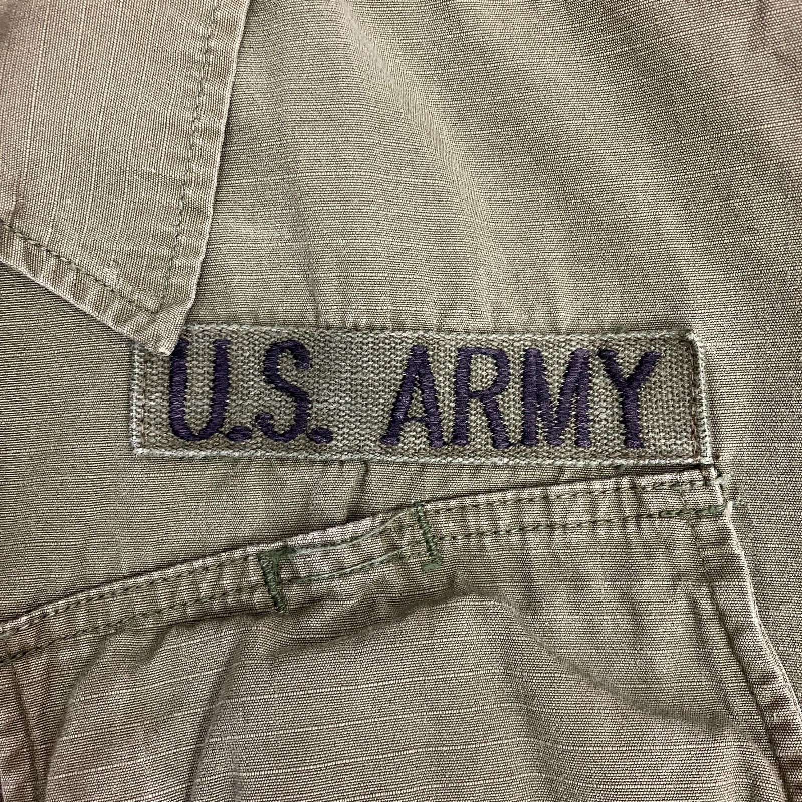 U.S.ARMY ジャングル ファティーグ ジャケット XS-R グリーン 米軍 