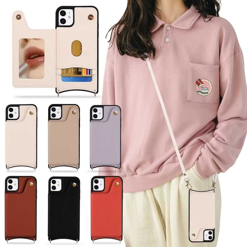 【数量限定】財布 ポケットカバー ケース ケース ケース 上質PUレザー PUレザー シボ革 iPhone iPhone iPhone 11 11 11 11 Pro Pro Pro 用 Pro 11 ケース おしゃれ 女性 背面カードポケット付きシンプル ス