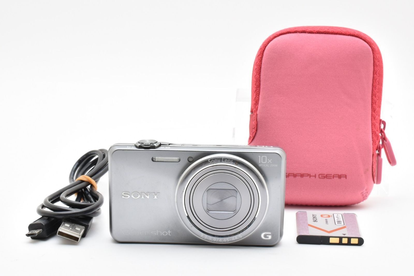□美品□ SONY Cyber-Shot WX100 シルバー DSC-WX100(S) - メルカリ
