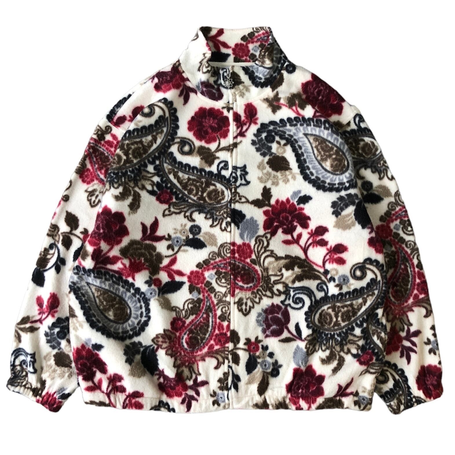 Paisley fleece jacket 