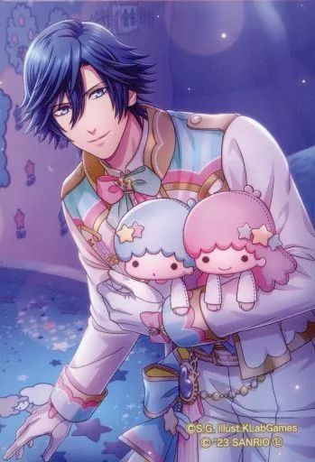 中古】バッジ・ピンズ リトルツインスターズ＆一ノ瀬トキヤ 「サンリオ