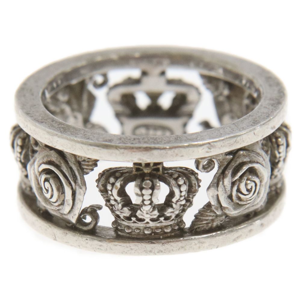 Justin Davis (ジャスティンデイヴィス) MY LOVE マイラブ クラウンローズモチーフ リング 指輪 シルバー