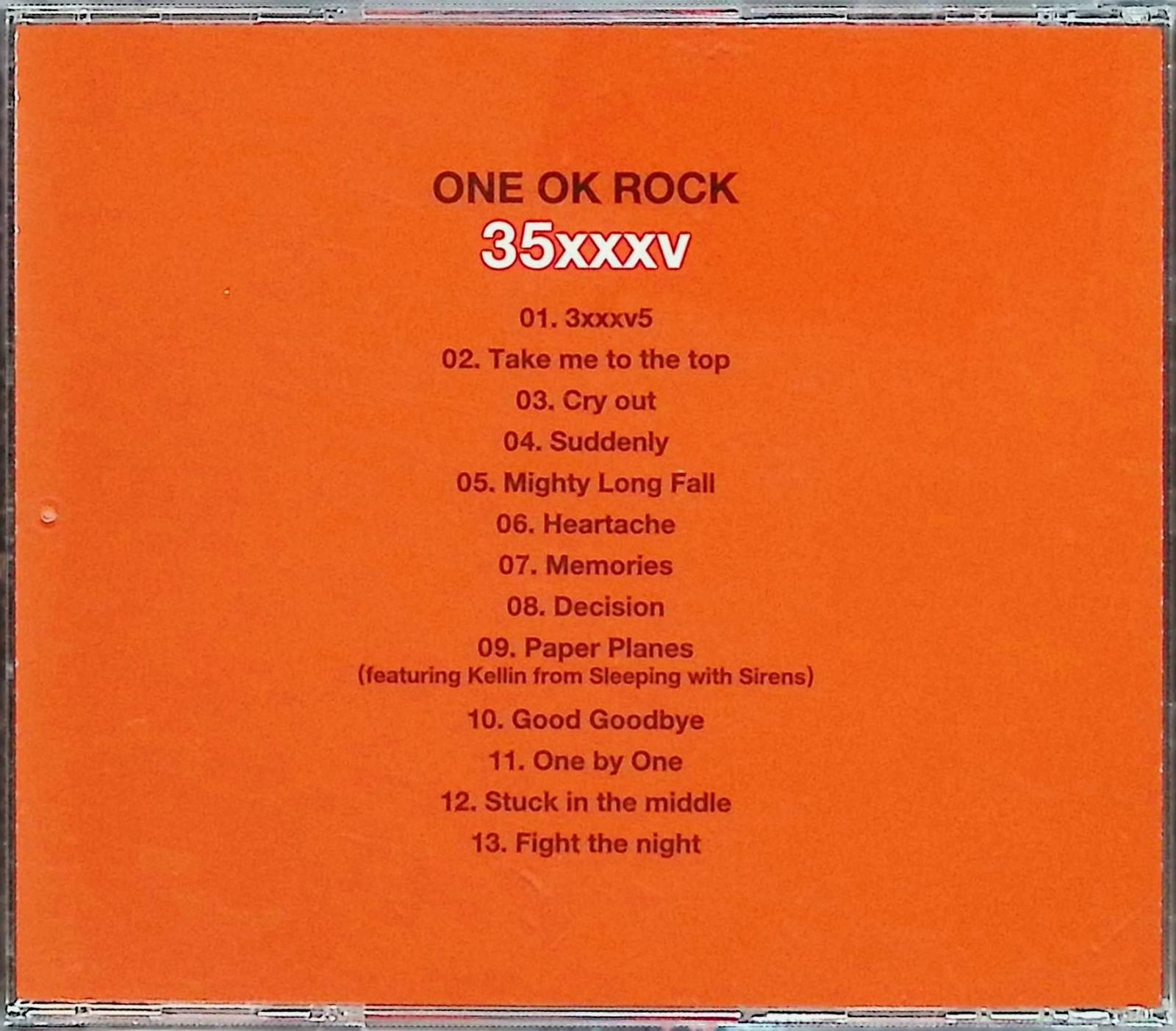 35xxxv / ONE OK ROCK (CD)