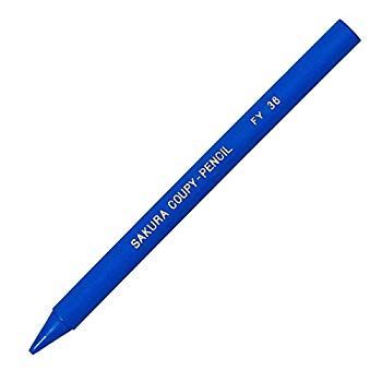 (未使用･未開封品)　サクラクレパス 色鉛筆 クーピー あお JFYバラ#36 7z28pnb