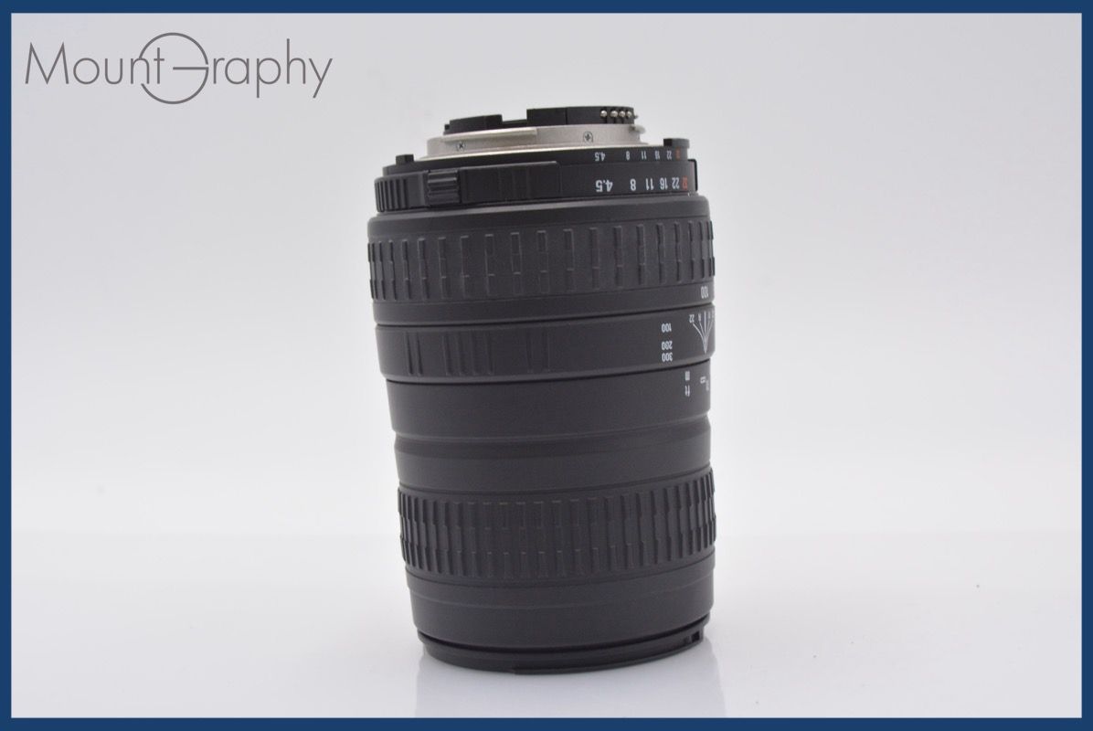 上 シグマ SIGMA ZOOM 100-300mm F4.5-6.7 DL 前後キャップ-レンズフィルター付 ニコンF用 AF 完動 同梱可 am256 WWW_NOITHATQUANGTHANH_NET