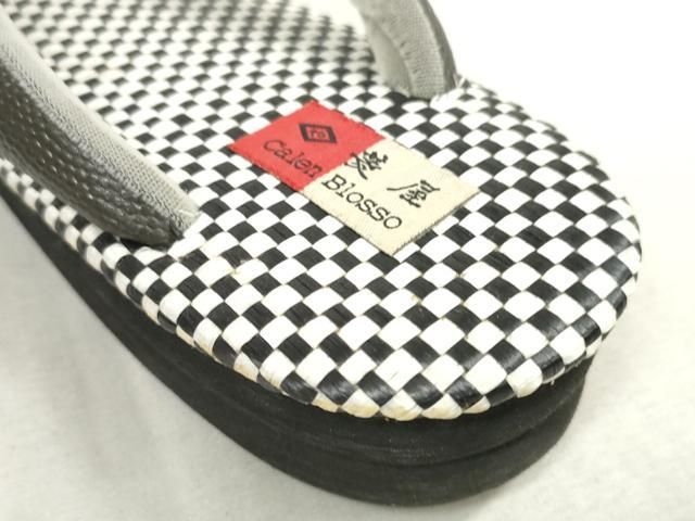 平和屋本店□和装小物 菱屋 Calen Blosso カレンブロッソ カフェ草履 М  