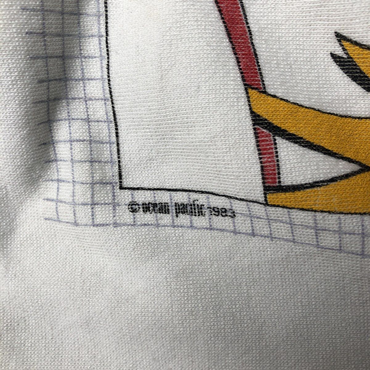 プリントスウェットシャツ