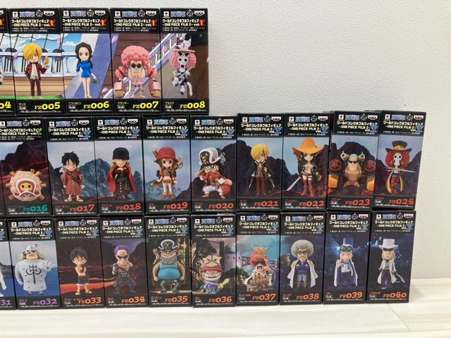 ワンピース　ワールドコレクタブルフィギュア　FILMZ　フルコンプセット（全40種）【F5090-007】077 ワンピース ワールドコレクタブルフィギュア FILMZ フルコンプ
