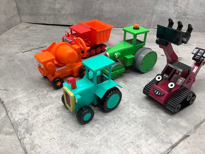 ハピネット G3a ボブとブーブーズ 働く車 おもちゃ 玩具 オモチャ 車両車 現状品