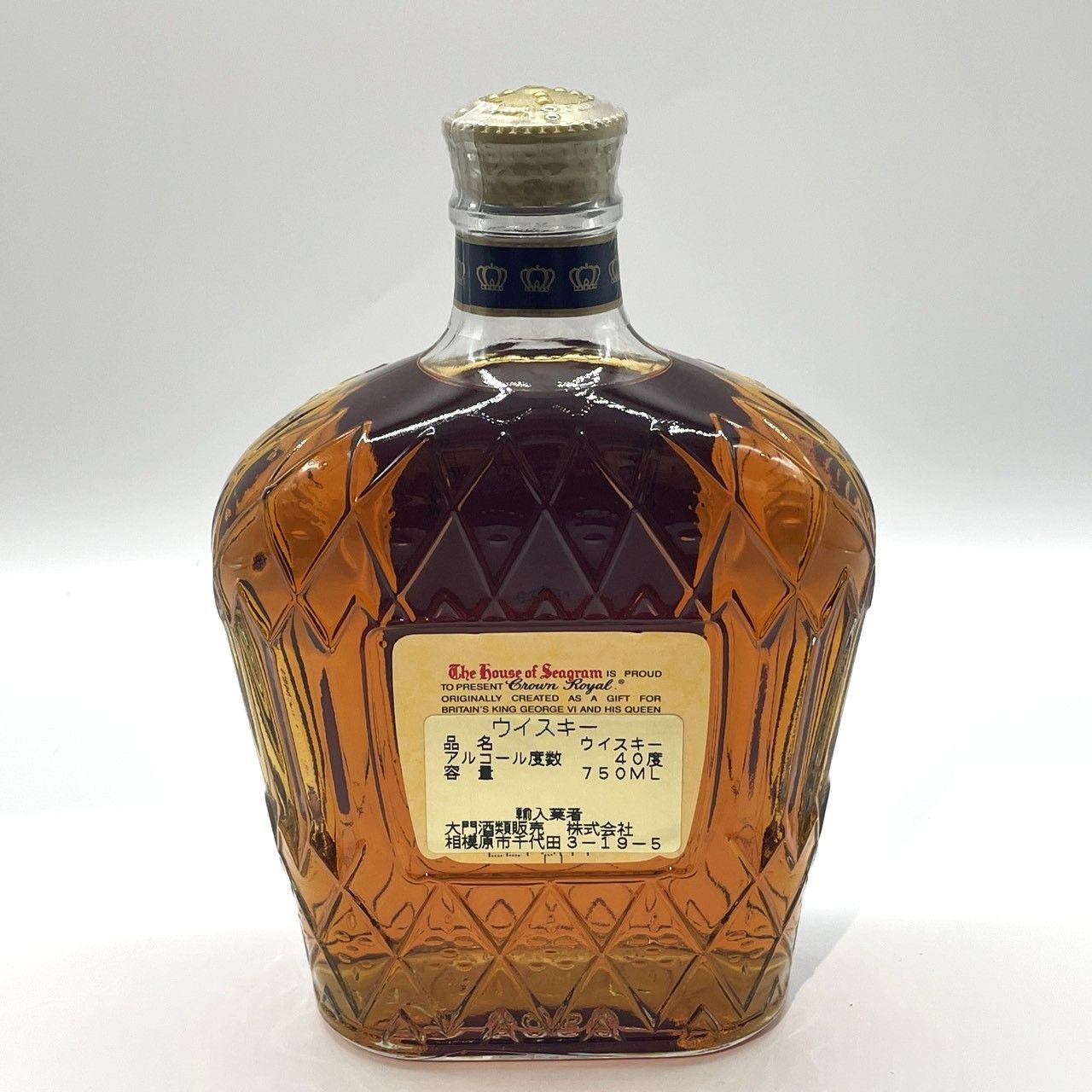 クラウンローヤル ウイスキー 750ml 40度 箱付 古酒 - メルカリ