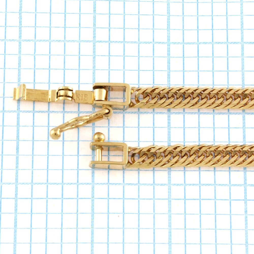 喜平 アンクレット 約6g 12面トリプル 12DCT 23cm 留め具中折れ式 アンクレット 18金 K18ゴールド ユニセックス ホールマーク 造幣局検定マーク 刻印入 キヘイ喜平アンクレット 配達時転送不可商品 USTAUSTRALIA_COM_AU