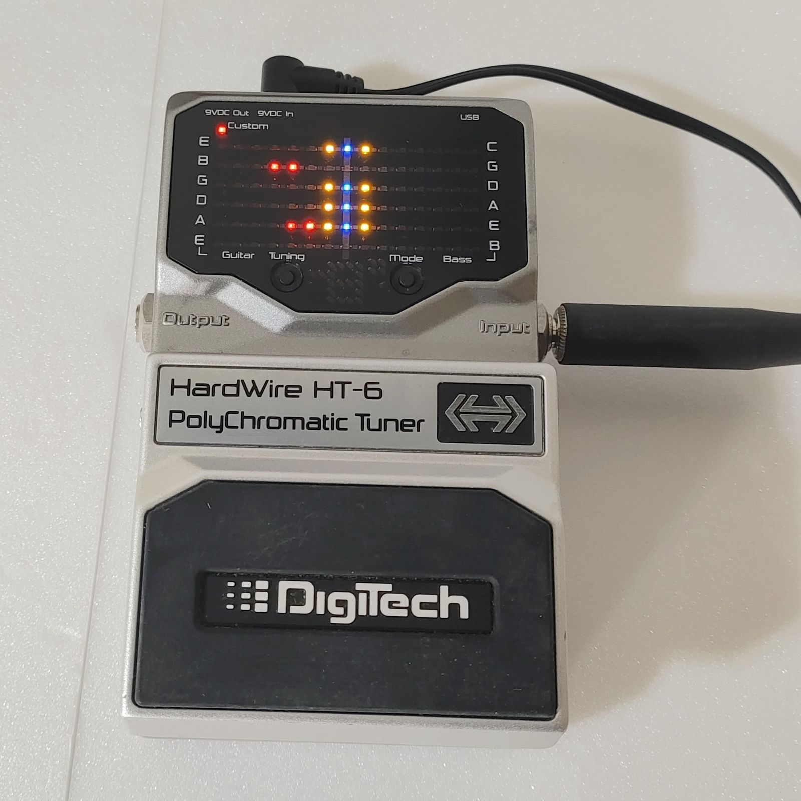 Digitech HardWire HT-6 高性能チューナー｜POLYPHONIC TUNER