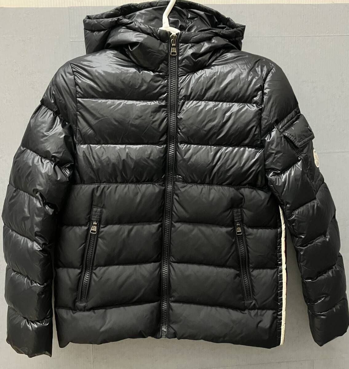 MONCLER モンクレール キッズ フードダウンジャケット サイズ10Y ネイビー トルコライン