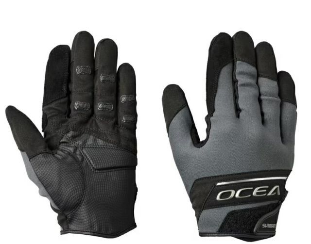 シマノ オシア タイタニューム・アルファ グローブ GL-010V チャコール 2XL(3L)サイズ 【メール便発送】 shimano 釣具