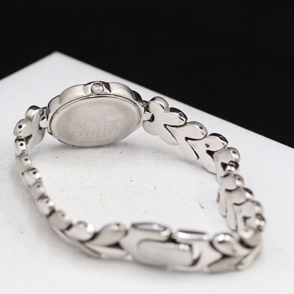 稼働 シチズン エクシード 4420-E42193 石付 QZ シルバー文字盤