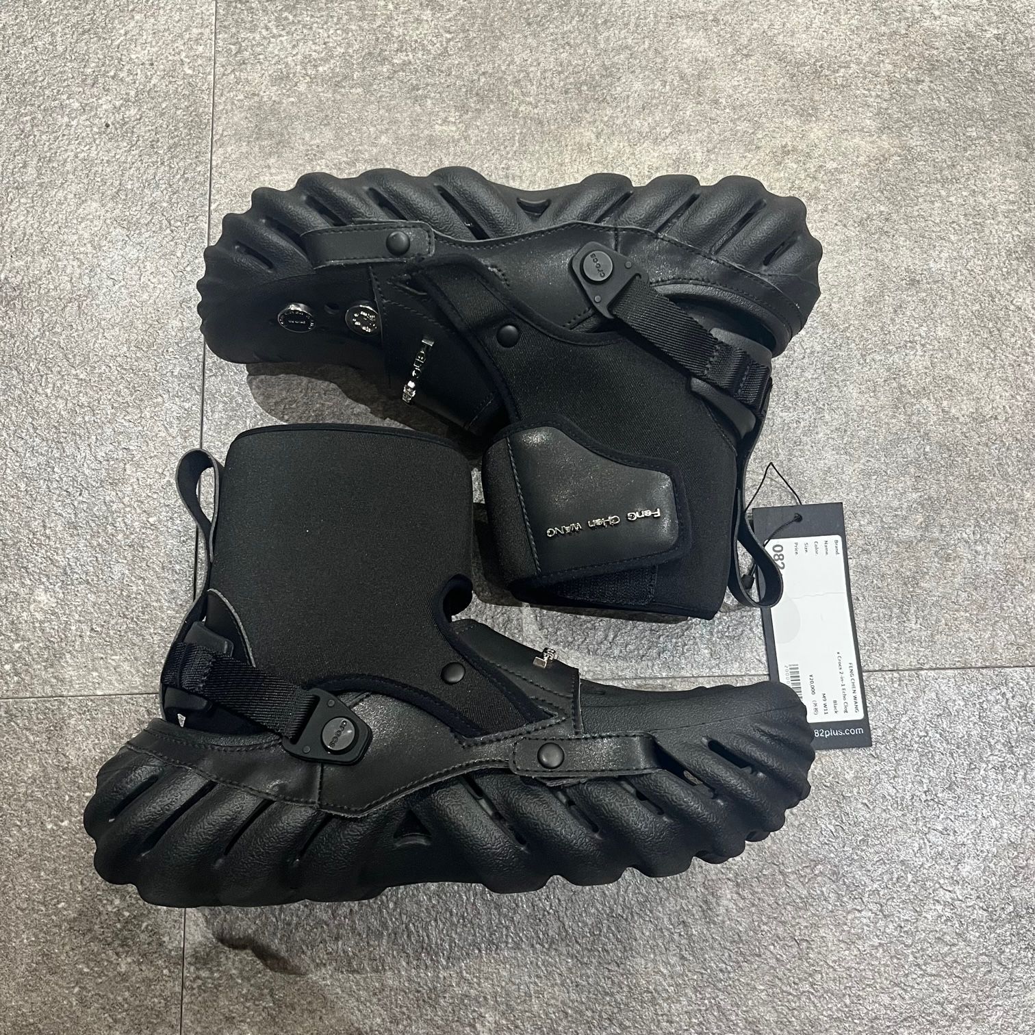 新品 Feng Chen Wang Crocs ECHO コラボ カスタム サンダル